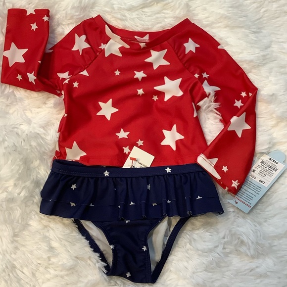 Baby Girls 2pc Sunbeam Gauze Top Bottom Set Cat Jack Coral Pink 6 9m 5